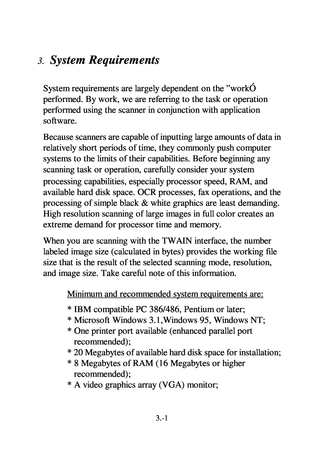 IBM Ricoh FB735 user manual System Requirements 