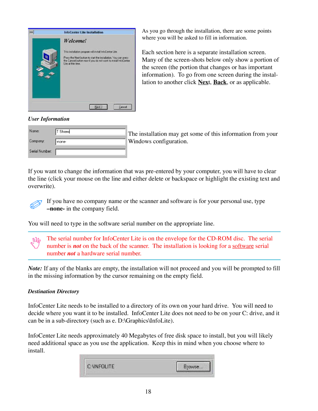 IBM Ricoh FB750 manual User Information 