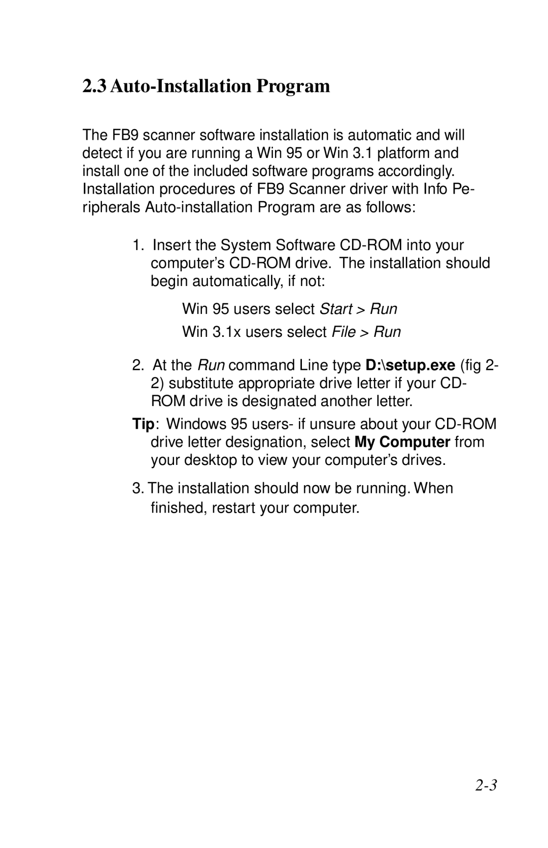 IBM Ricoh ScanPro user manual Auto-Installation Program 