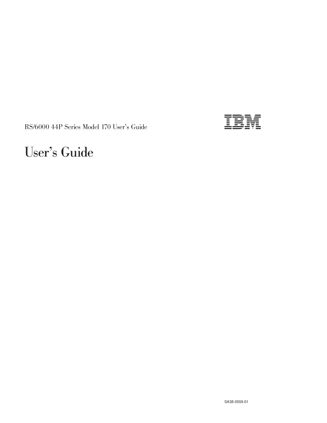 IBM RS/6000 44P manual Ibm 