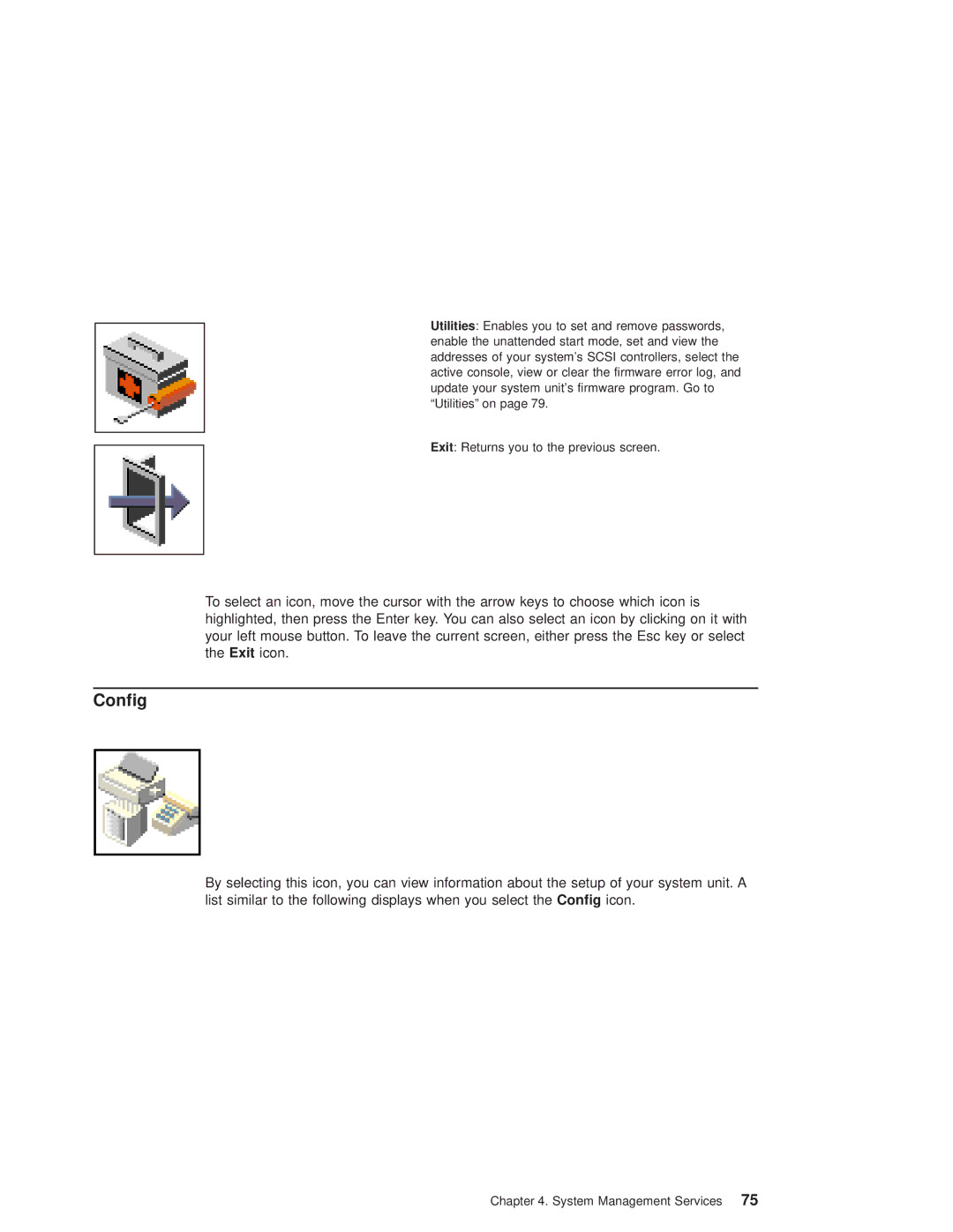 IBM RS/6000 44P manual Config 