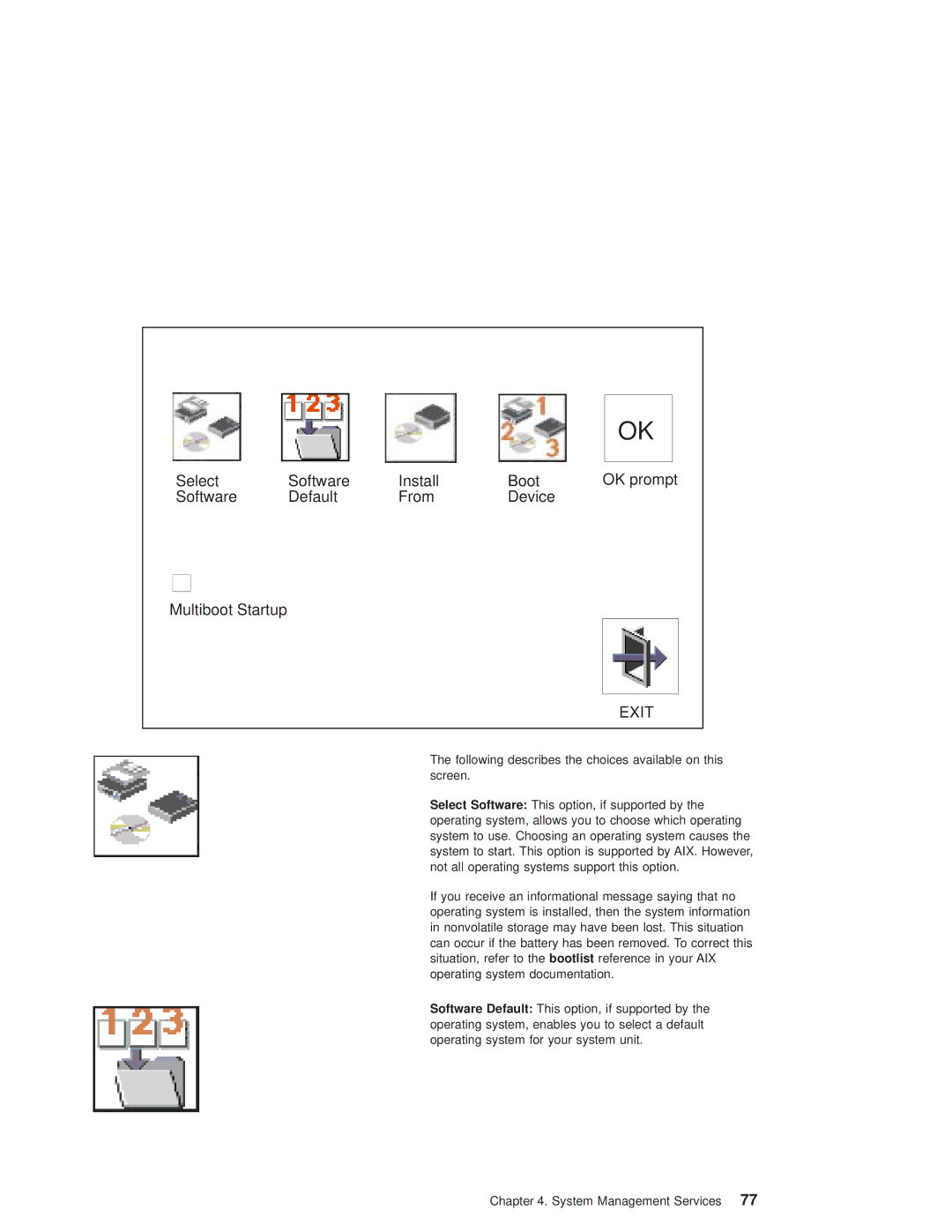 IBM RS/6000 44P manual Exit 