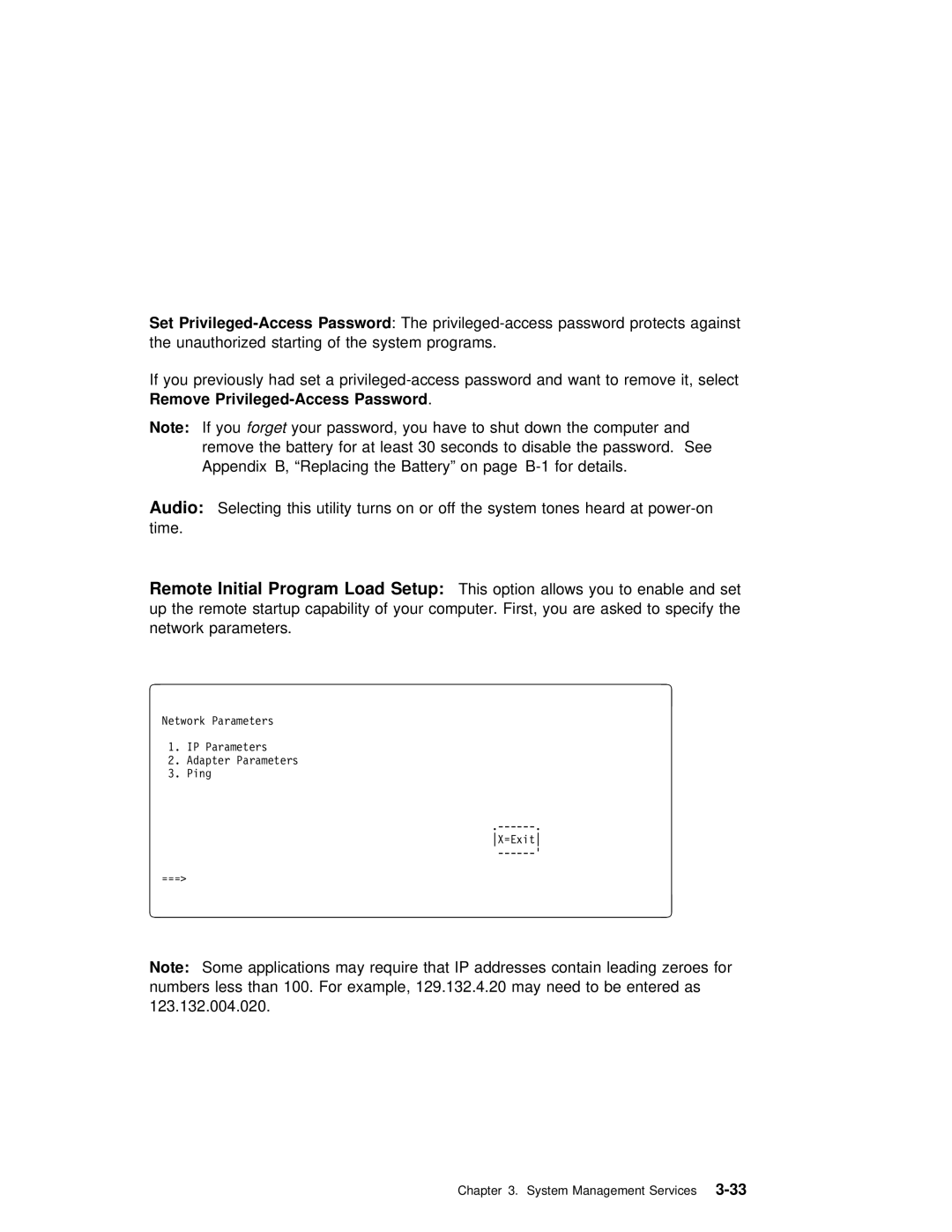 IBM RS/6000 7025 manual Initial, Setup 