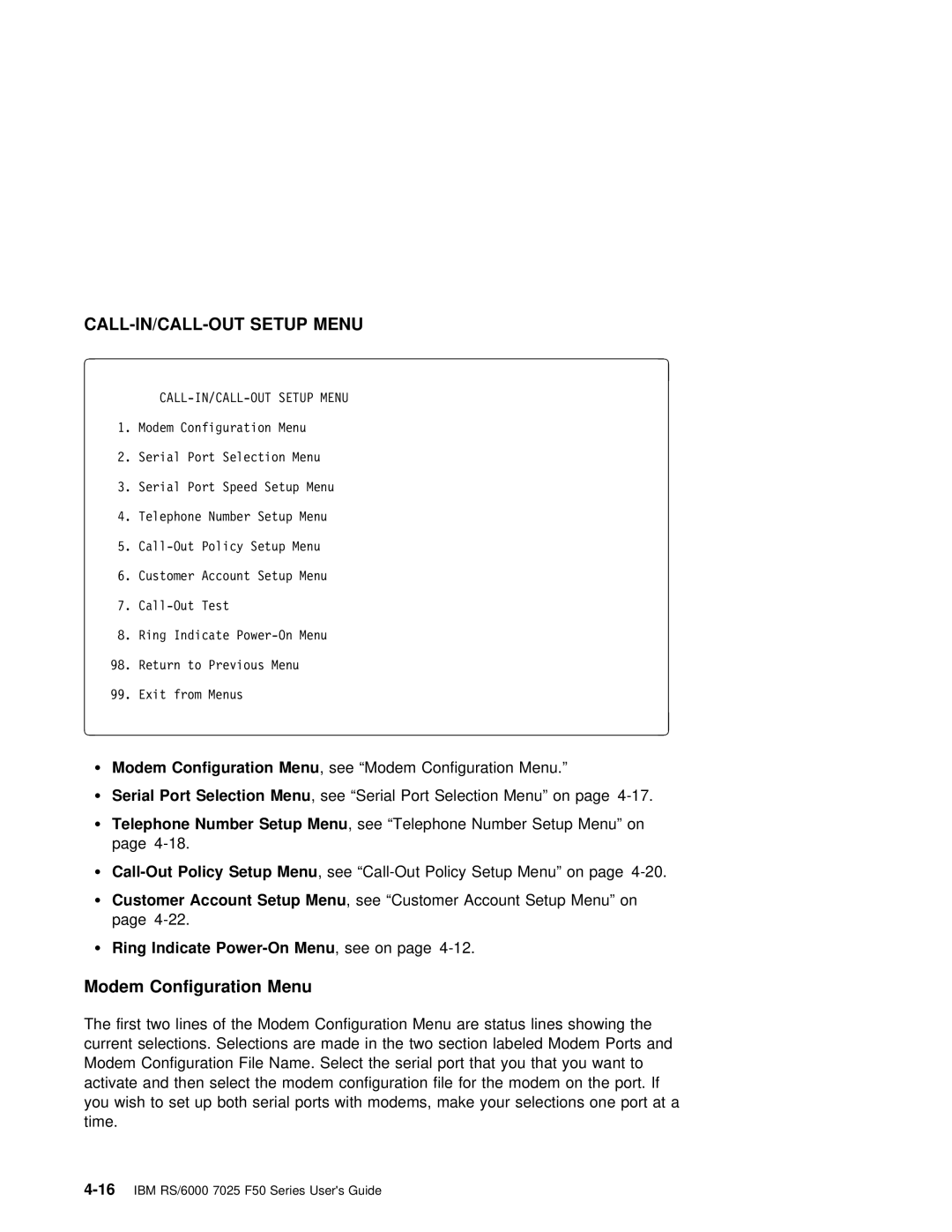 IBM RS/6000 7025 manual Port, Serial 