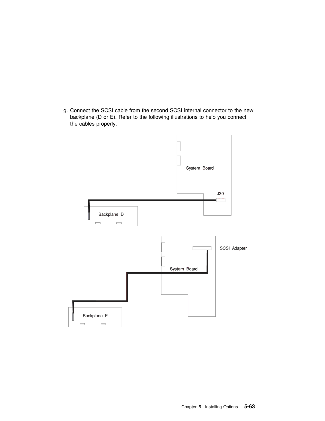 IBM RS/6000 7025 manual Installing Options5-63 