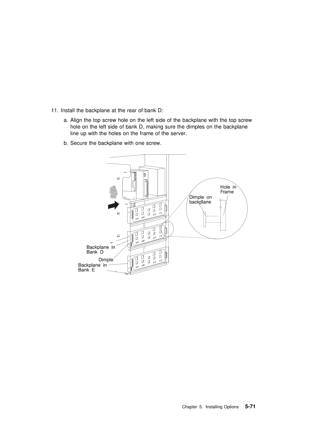 IBM RS/6000 7025 manual Installing Options5-71 