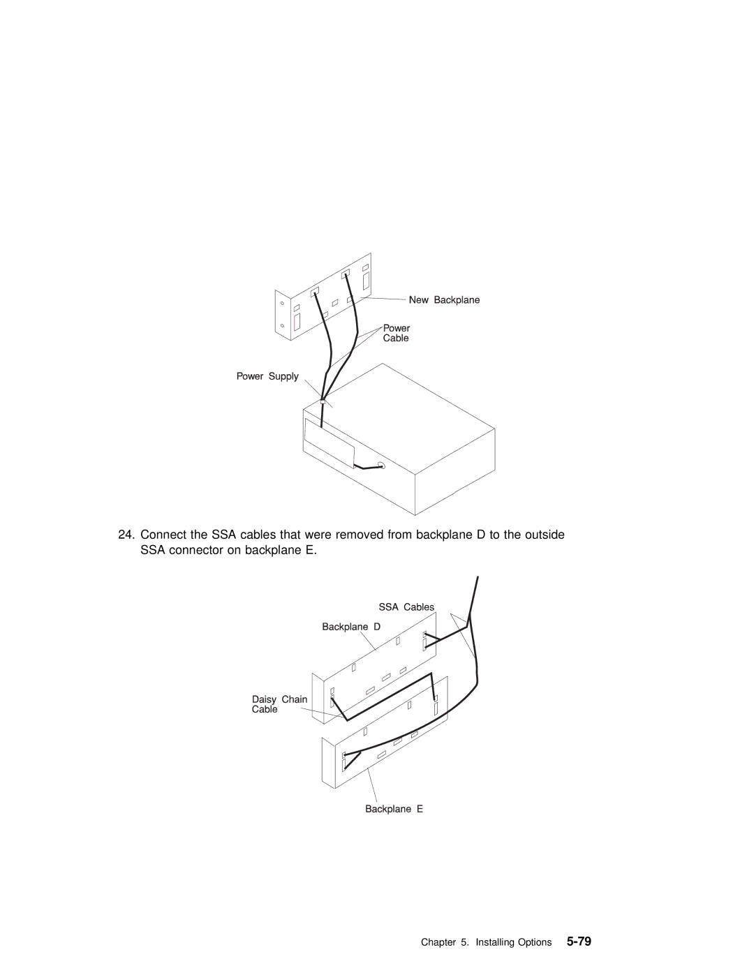 IBM RS/6000 7025 manual Installing Options5-79 