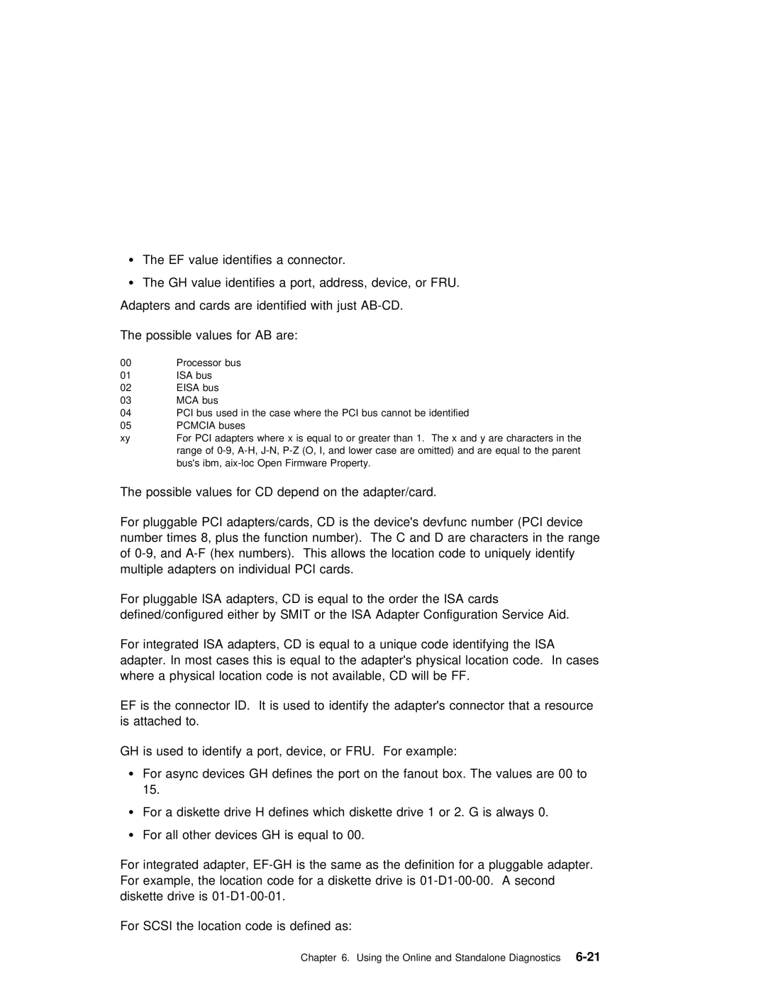 IBM RS/6000 7025 manual Processor Bus 