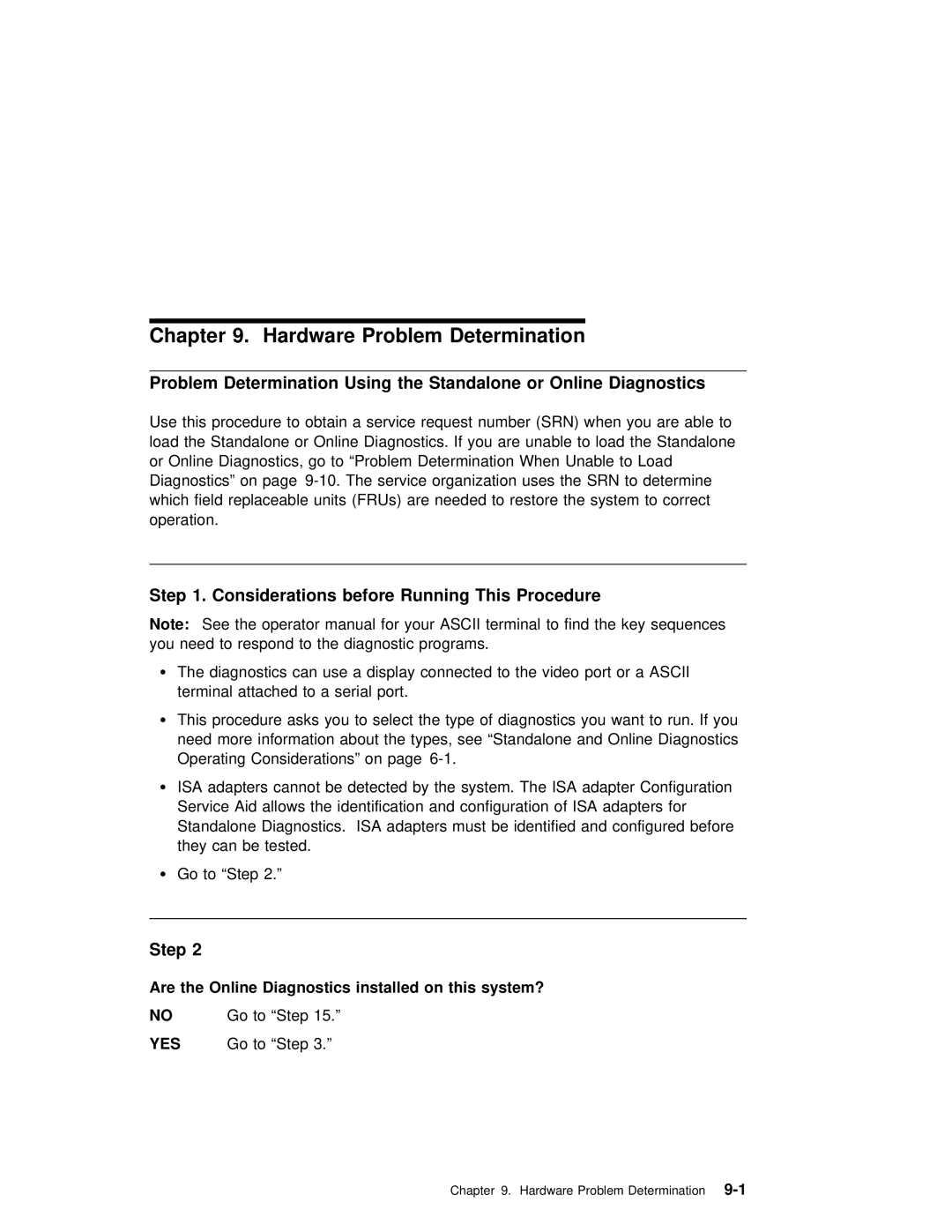 IBM RS/6000 7025 manual Diagnostics, This Procedure 