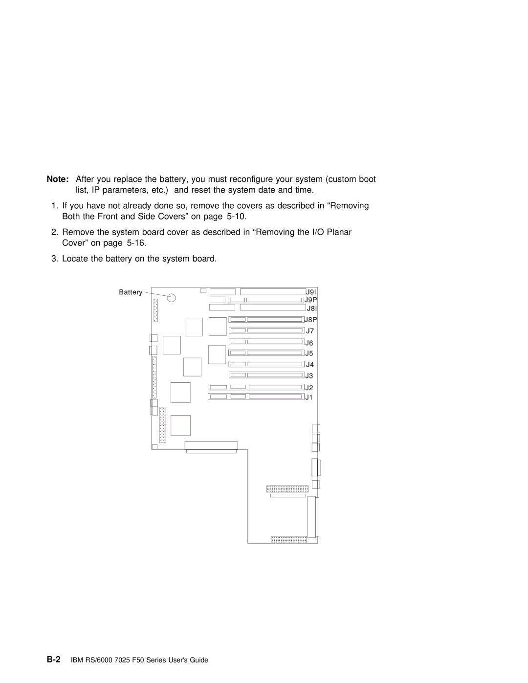 IBM manual 2IBM RS/6000 7025 F50 Series Users Guide 