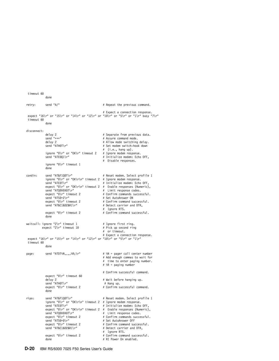 IBM manual 20IBM RS/6000 7025 F50 Series Users Guide 