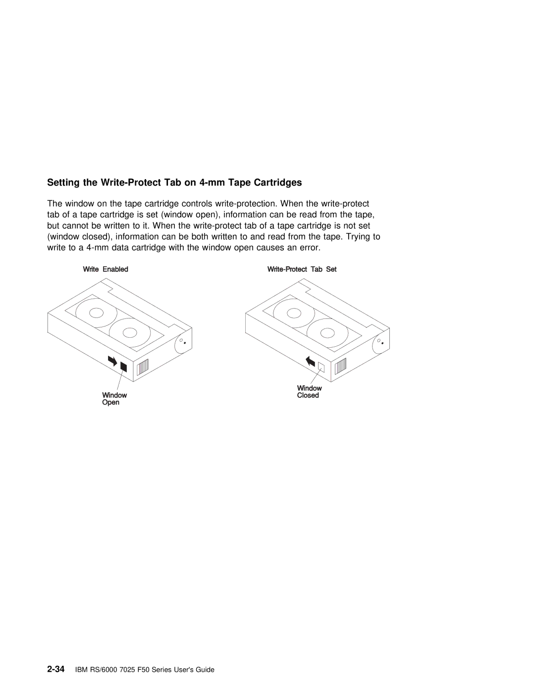 IBM RS/6000 7025 manual Cartridges, Tape 