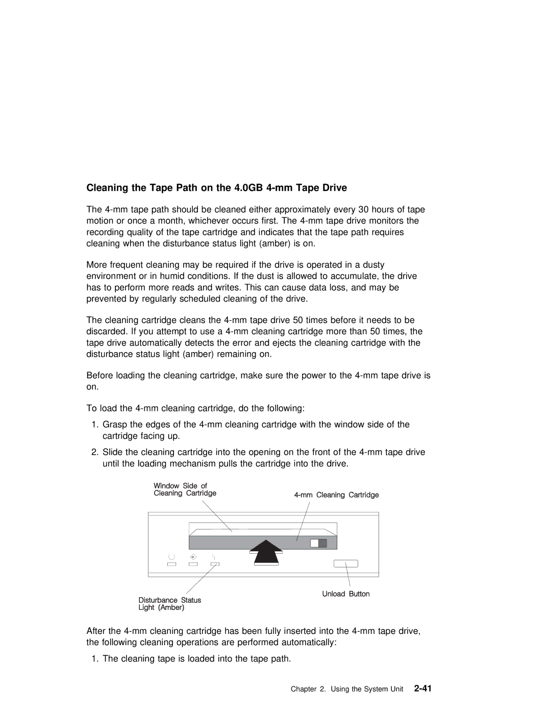 IBM RS/6000 7025 manual Path 4.0GB Mm Tape Drive 