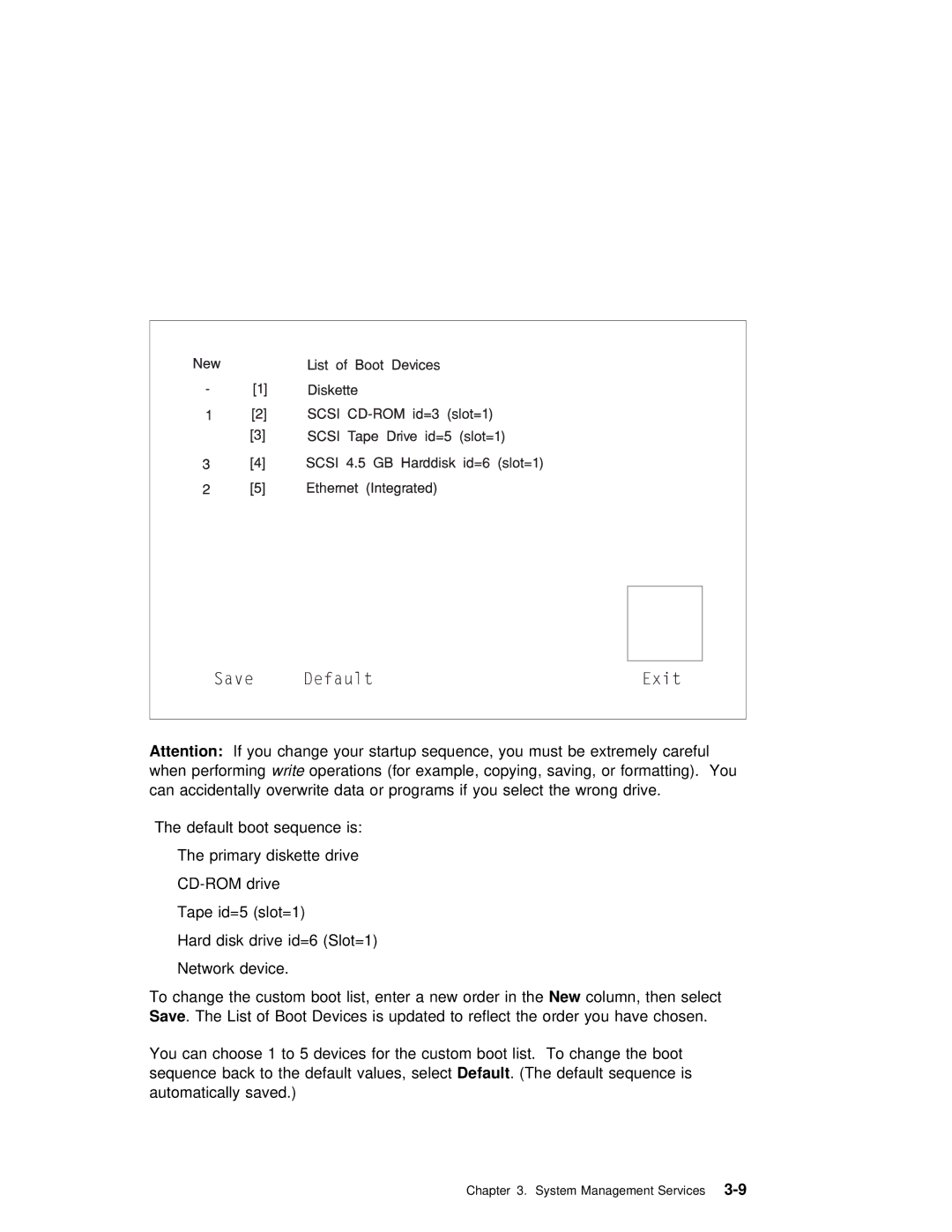 IBM RS/6000 7025 manual Save 