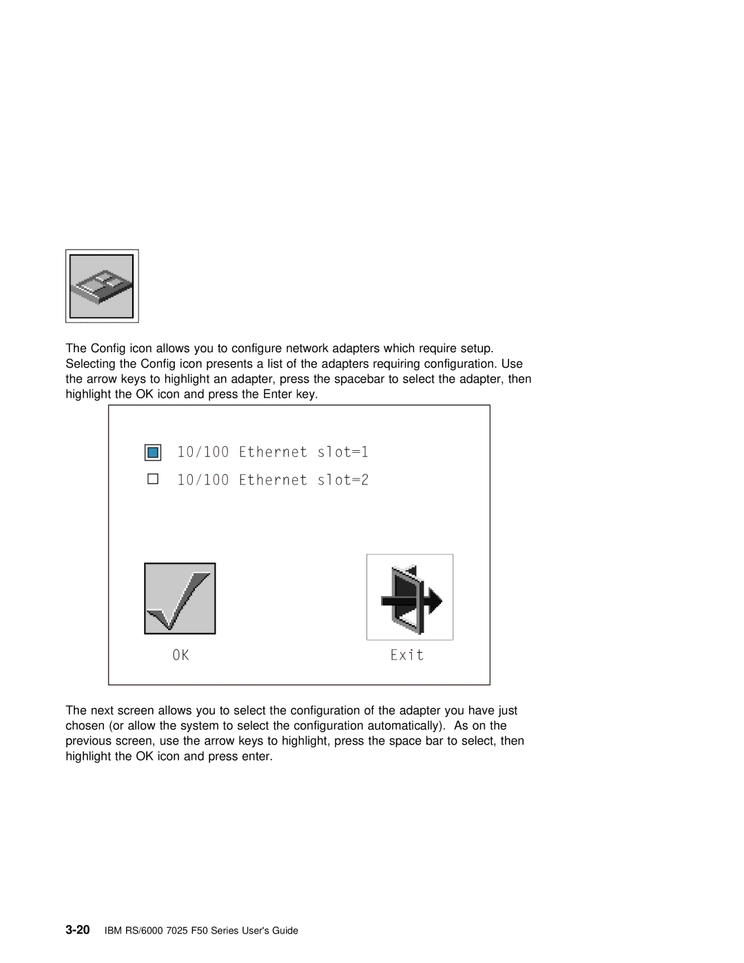 IBM manual 20IBM RS/6000 7025 F50 Series Users Guide 