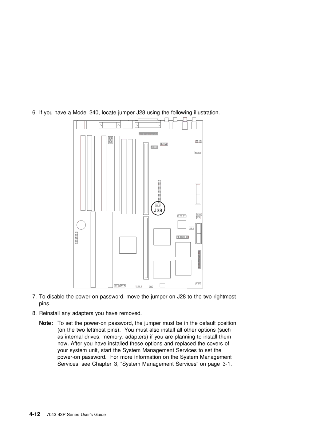 IBM RS/6000 7043 43P manual Services 