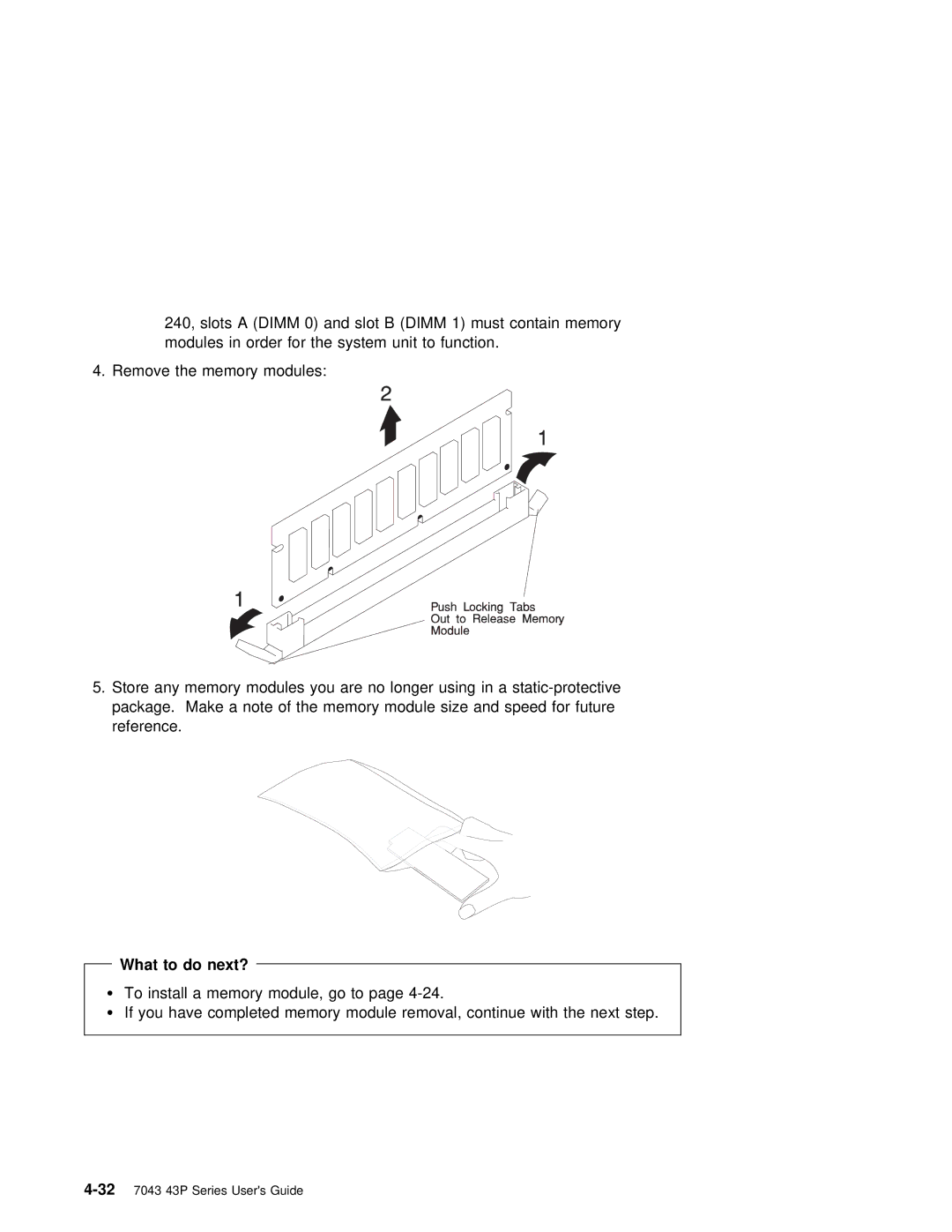 IBM RS/6000 7043 43P manual To do Next? 