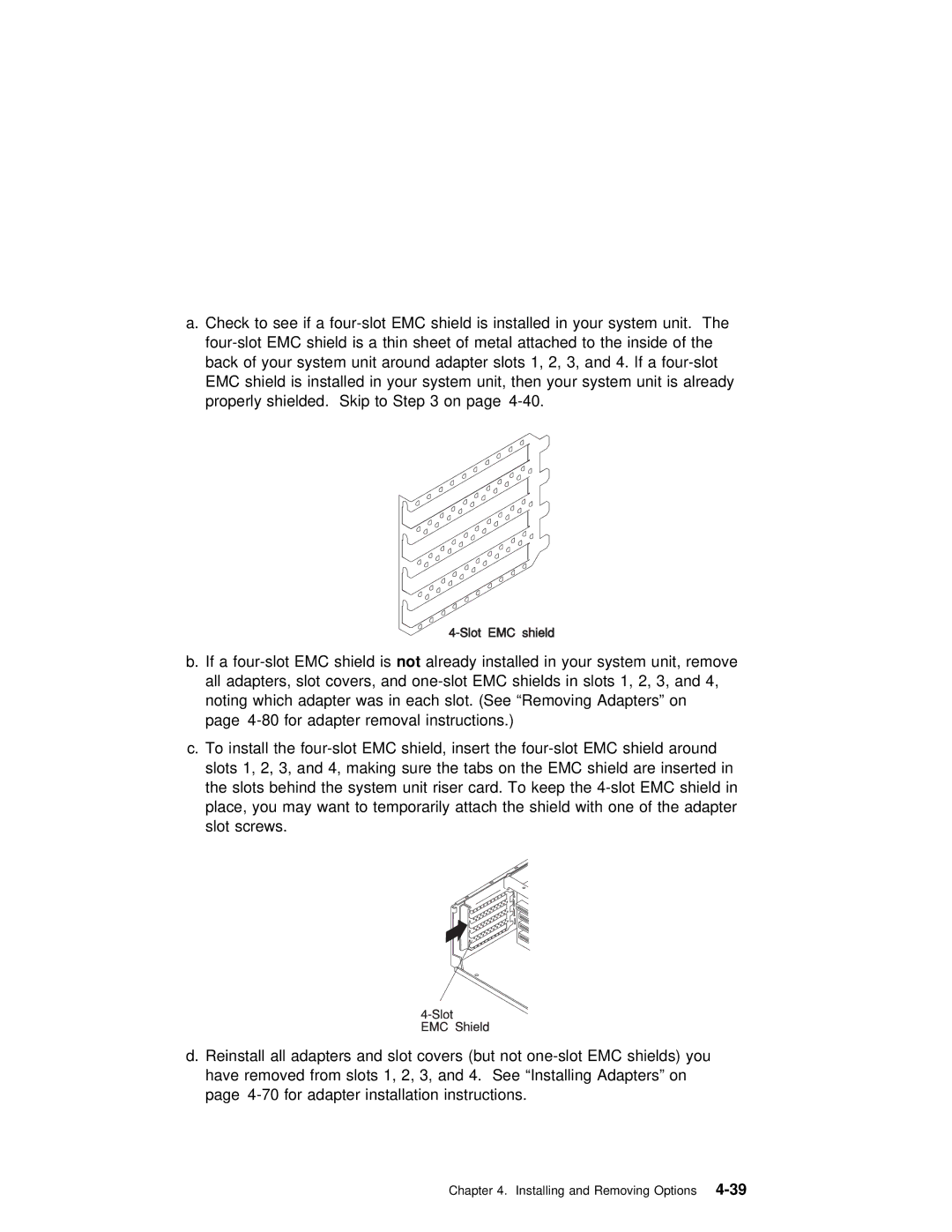 IBM RS/6000 7043 43P manual Check See If a Four-slot 