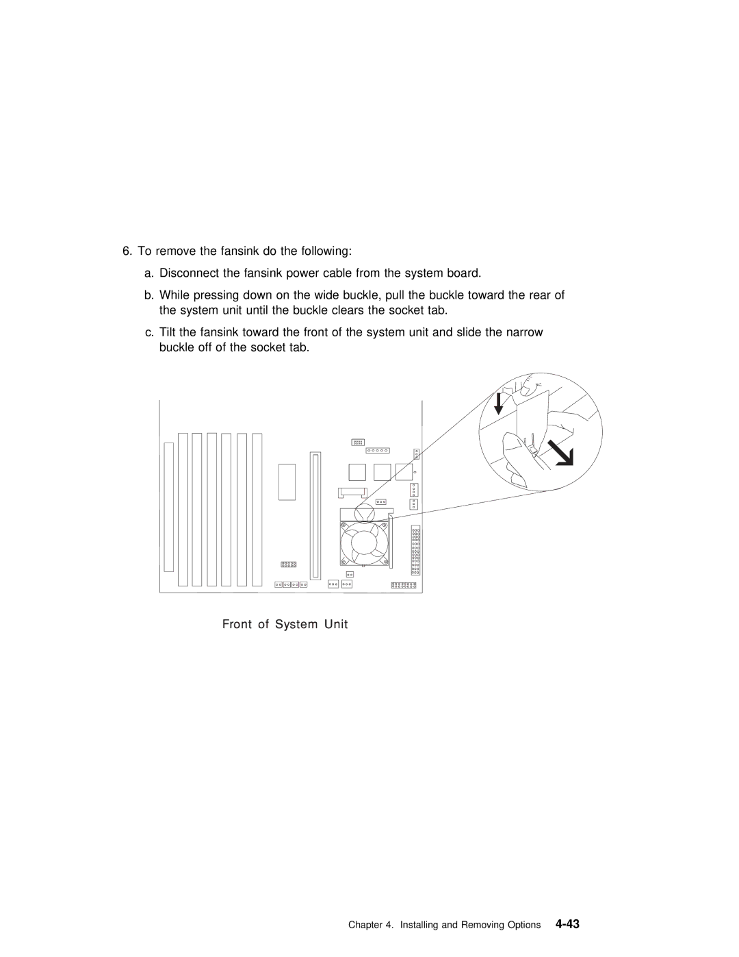 IBM RS/6000 7043 43P manual Installing and Removing4-43Options 