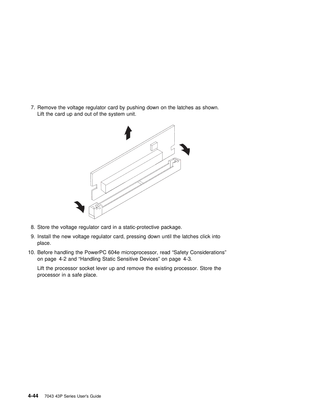 IBM RS/6000 7043 43P manual 447043 43P Series Users Guide 