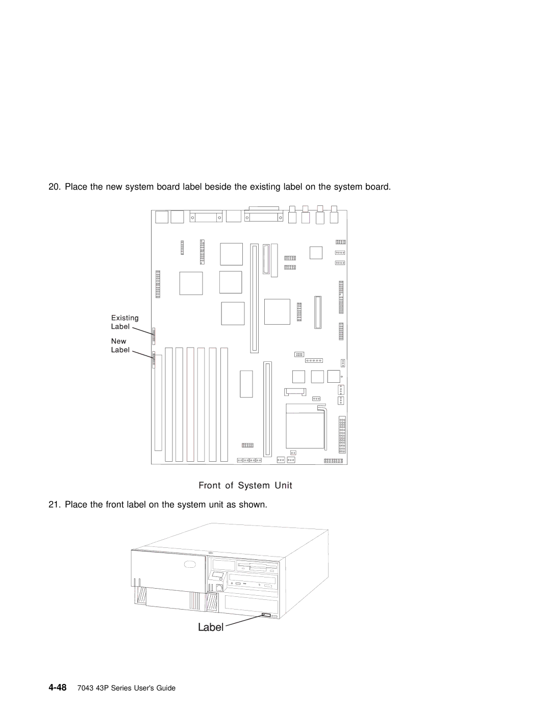 IBM RS/6000 7043 43P manual 487043 43P Series Users Guide 