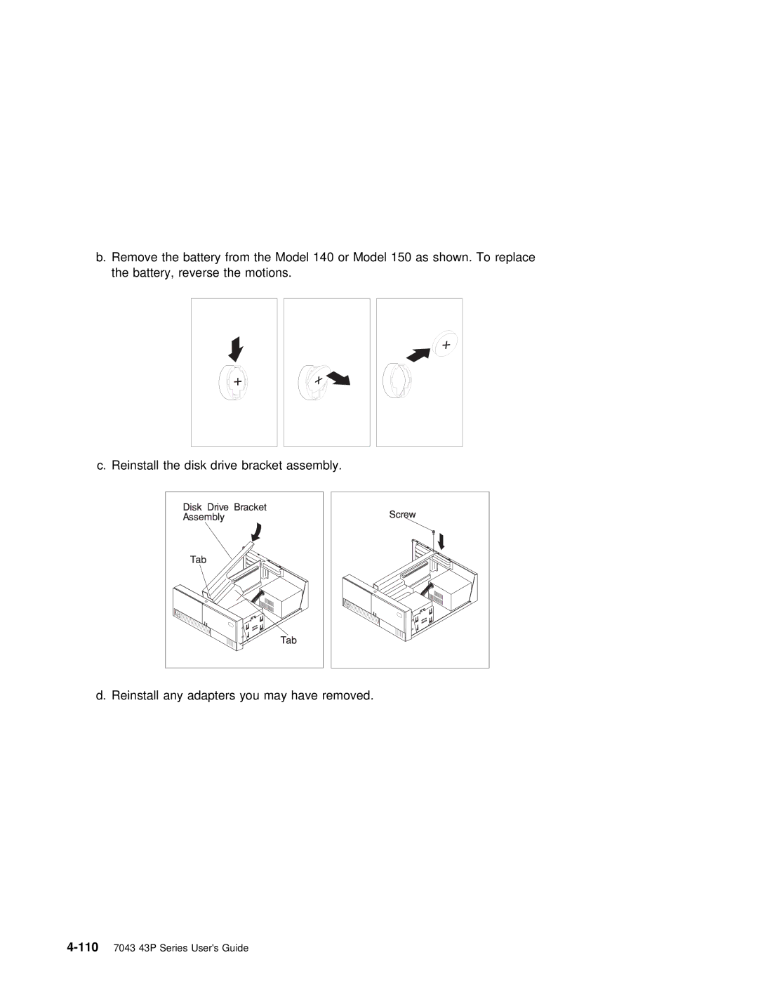 IBM RS/6000 7043 43P manual 1107043 43P Series Users Guide 