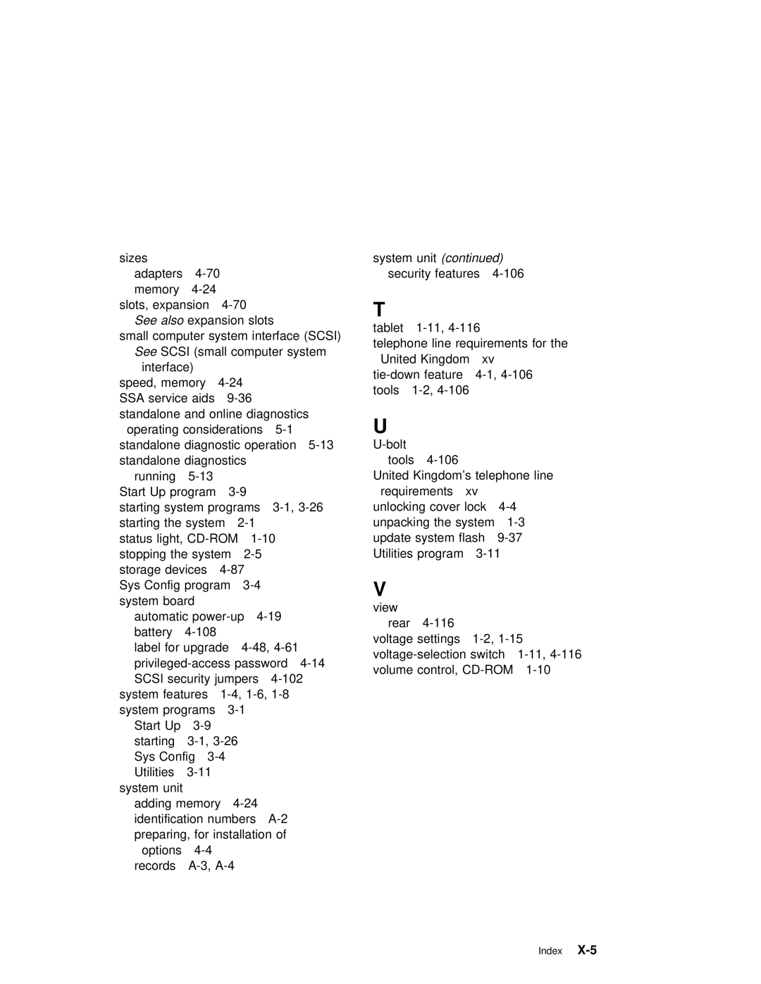 IBM RS/6000 7043 43P manual Unit 