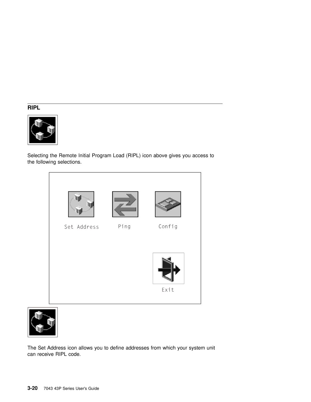 IBM RS/6000 7043 43P manual Ripl 