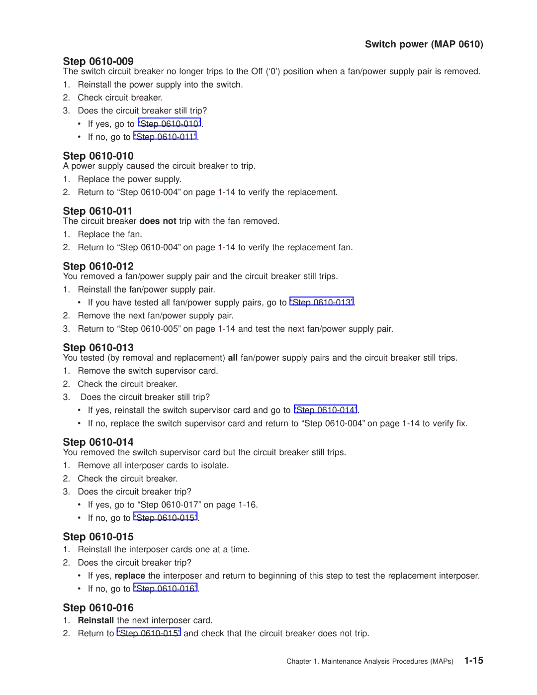 IBM RS/6000 SP manual Step 