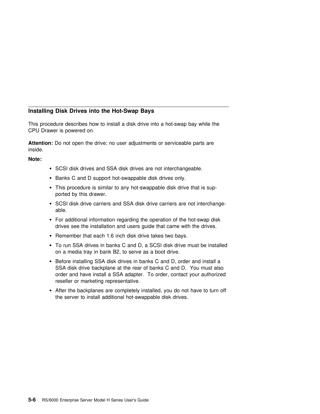 IBM RS/6000 manual Drives into, Bays, Cpu 