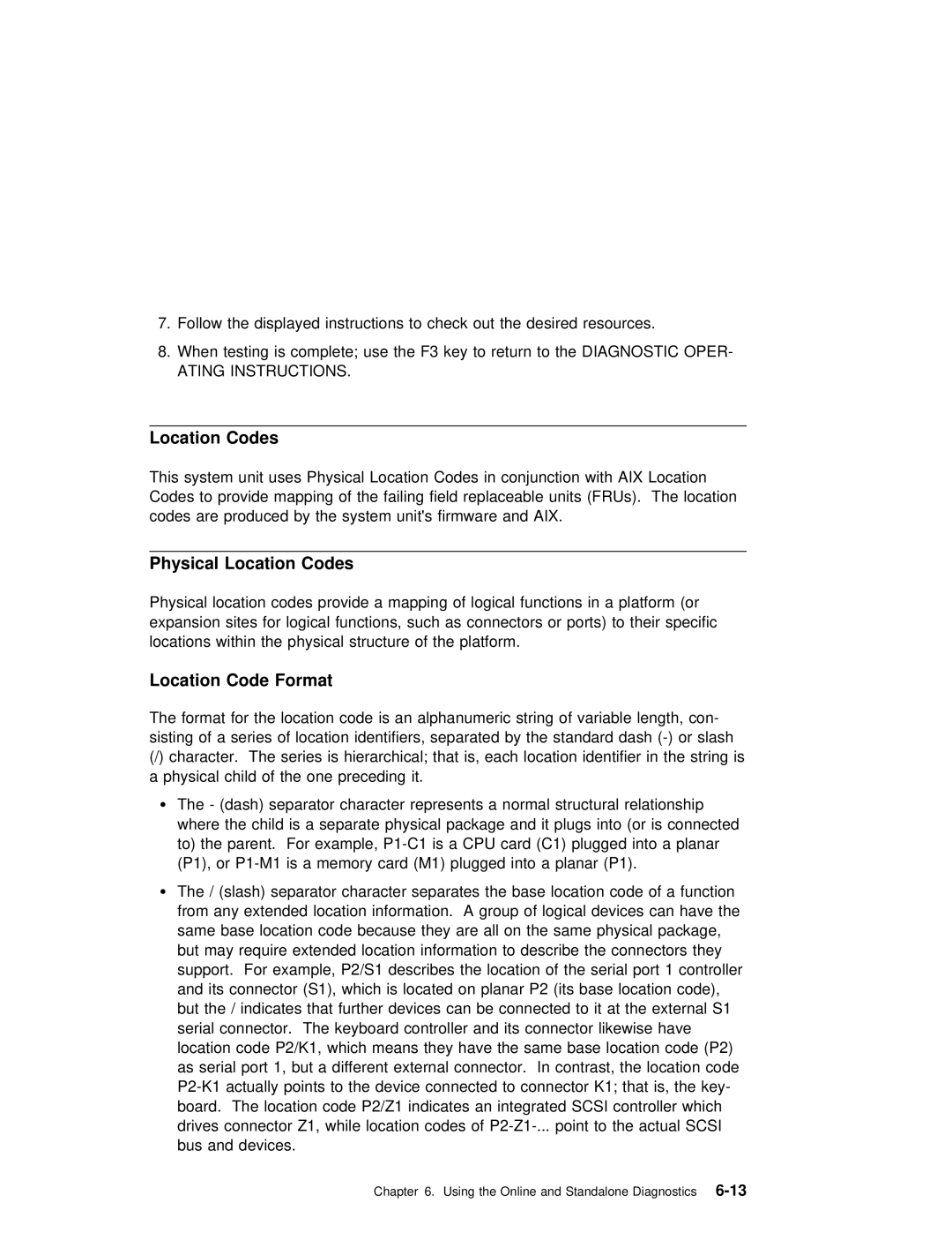 IBM RS/6000 manual Location Codes, Contr 