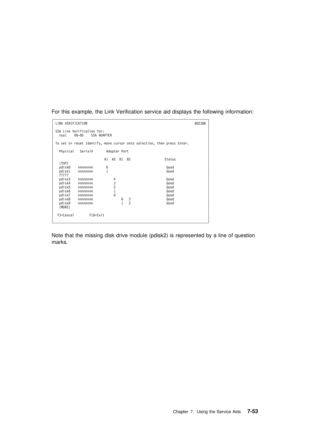 IBM RS/6000 manual Using the Service7-53Aids 