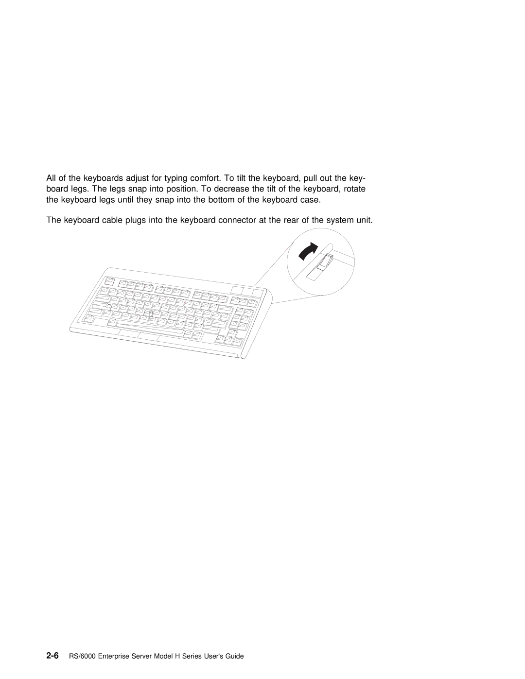 IBM manual 6RS/6000 Enterprise Server Model H Series Users Guide 