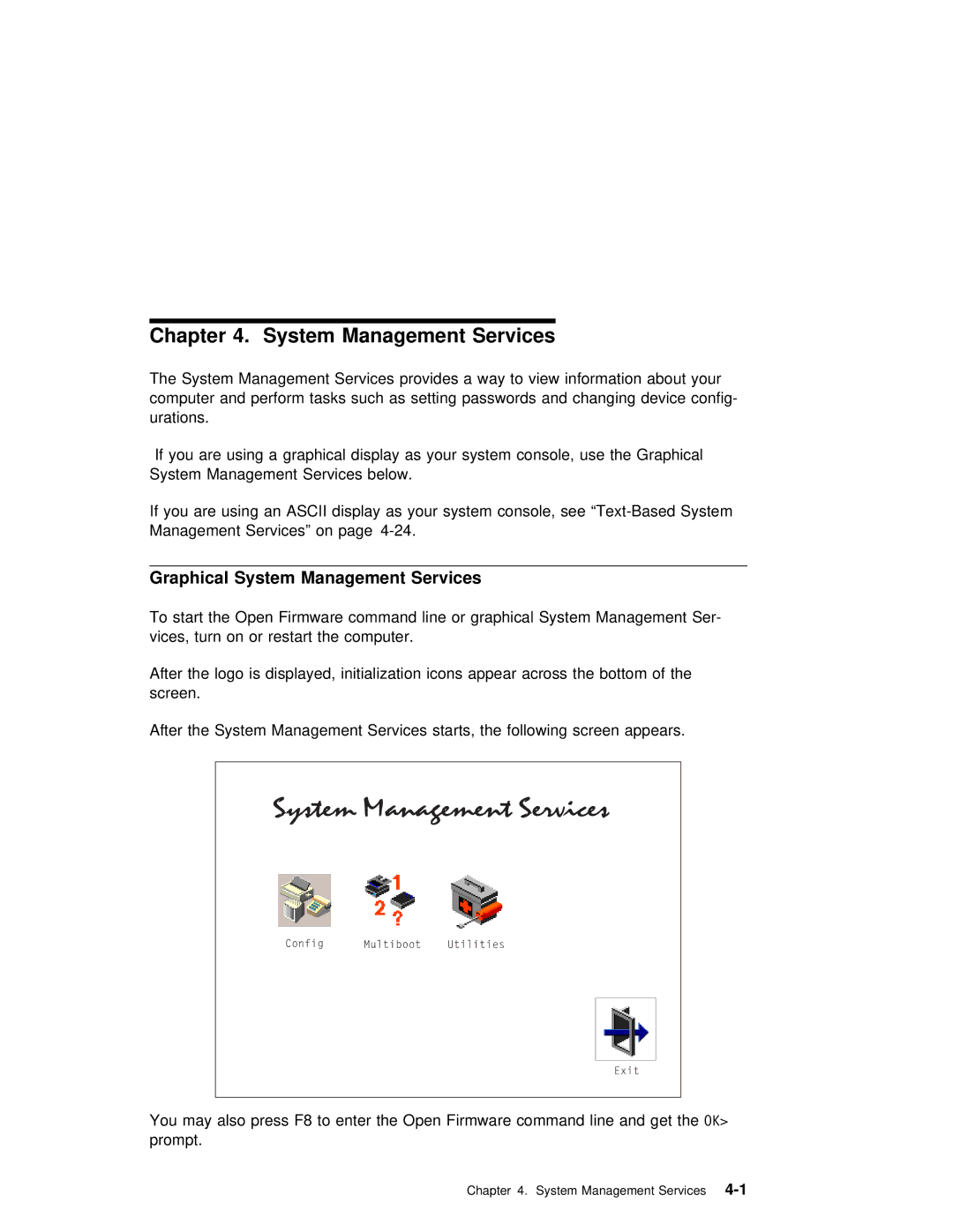 IBM RS/6000 manual Graphical System Management Services 