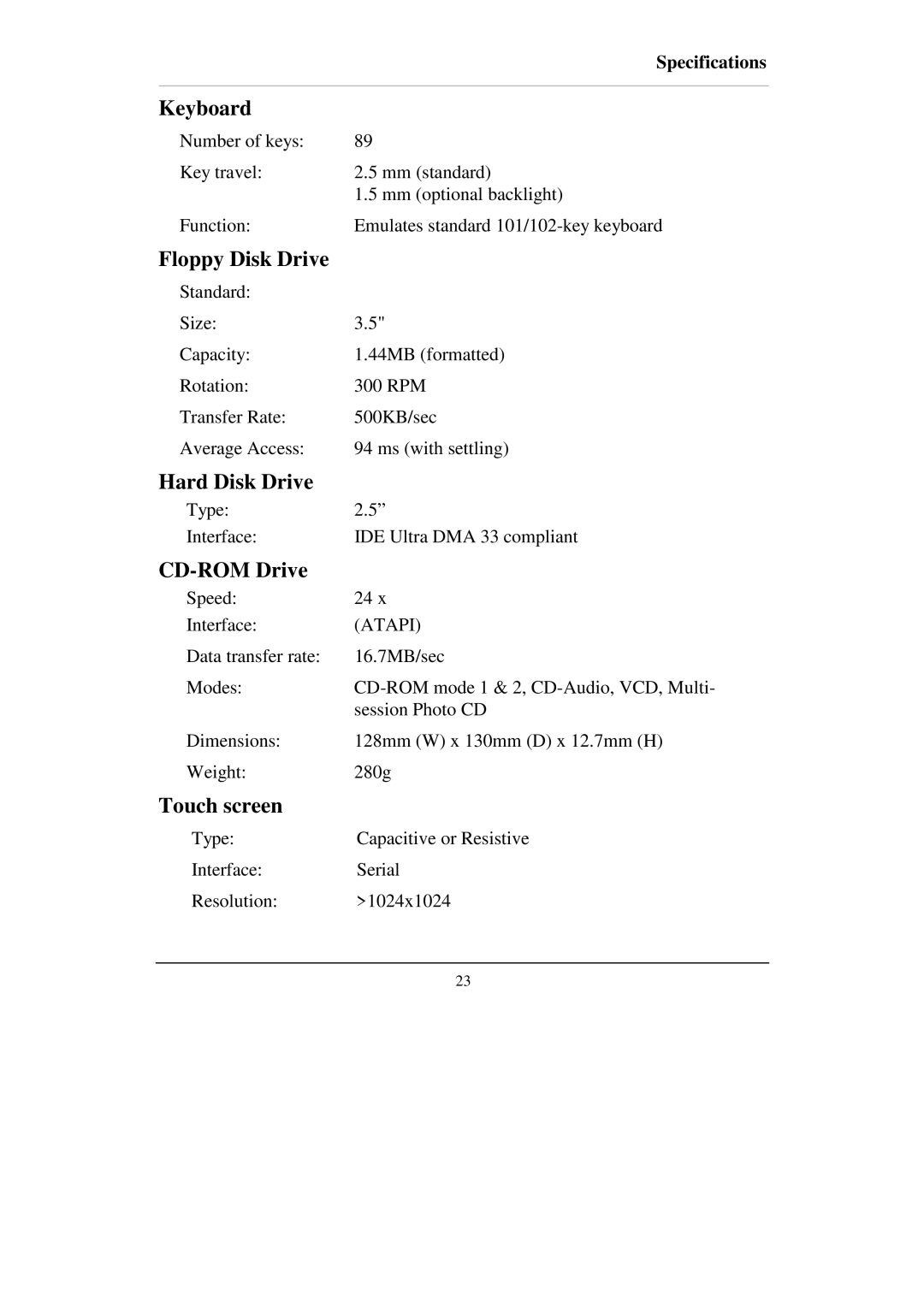 IBM RT-686EX manual Atapi 