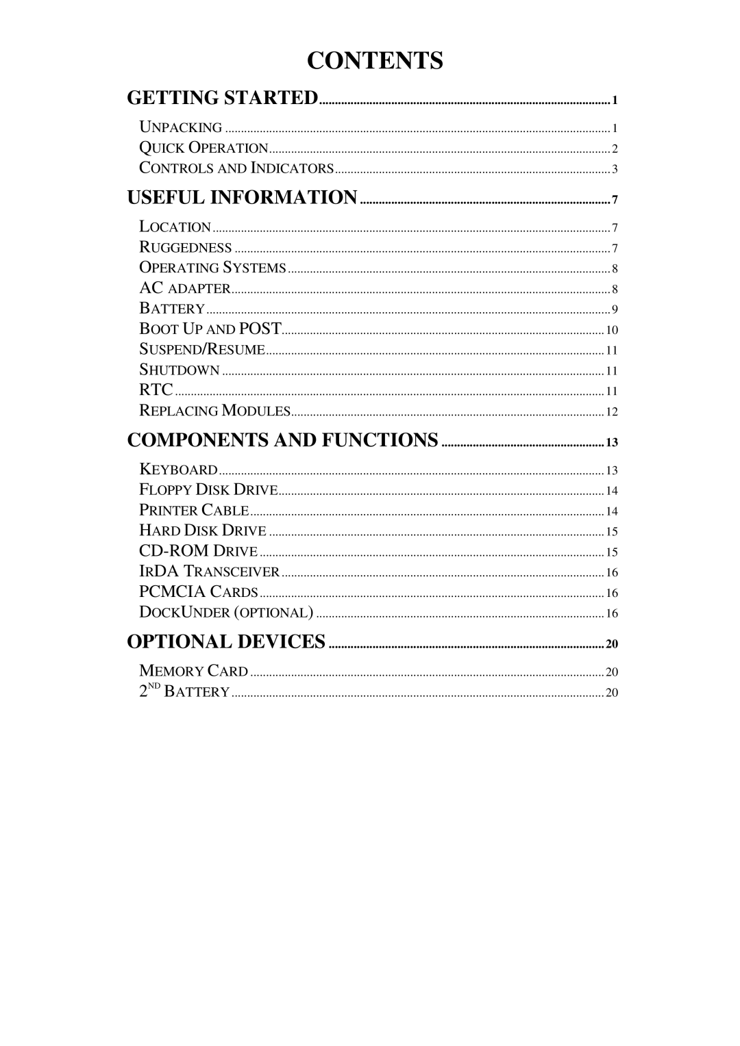 IBM RT-686EX manual Contents 