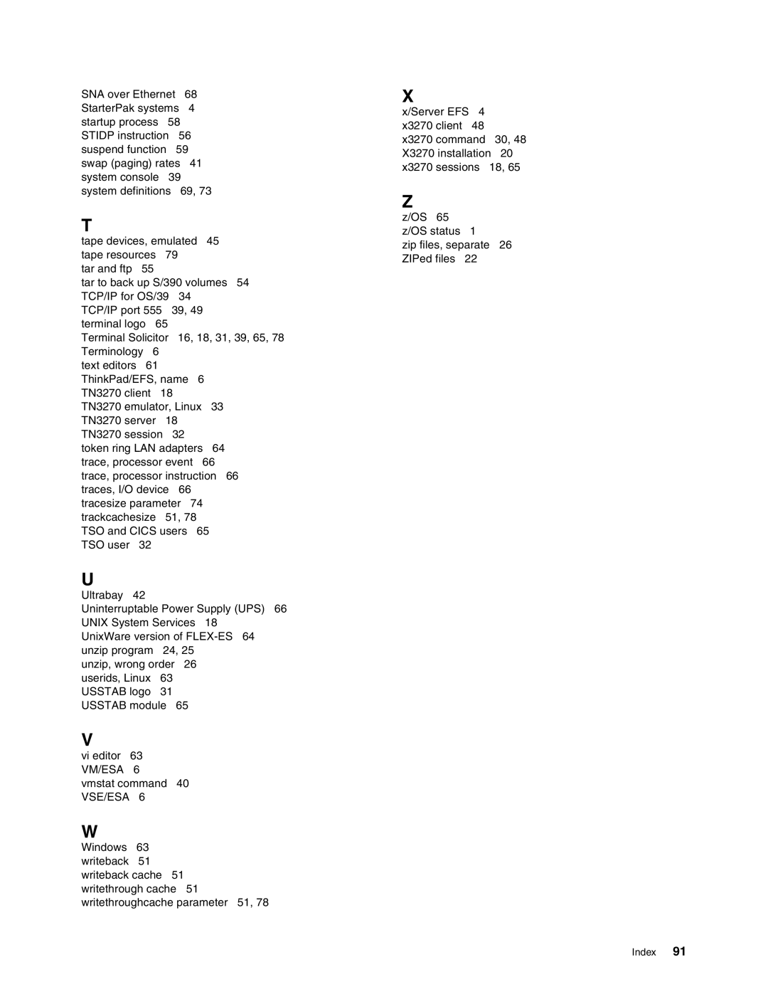 IBM s/390 manual Terminal logo Terminal Solicitor 16, 18, 31, 39, 65 