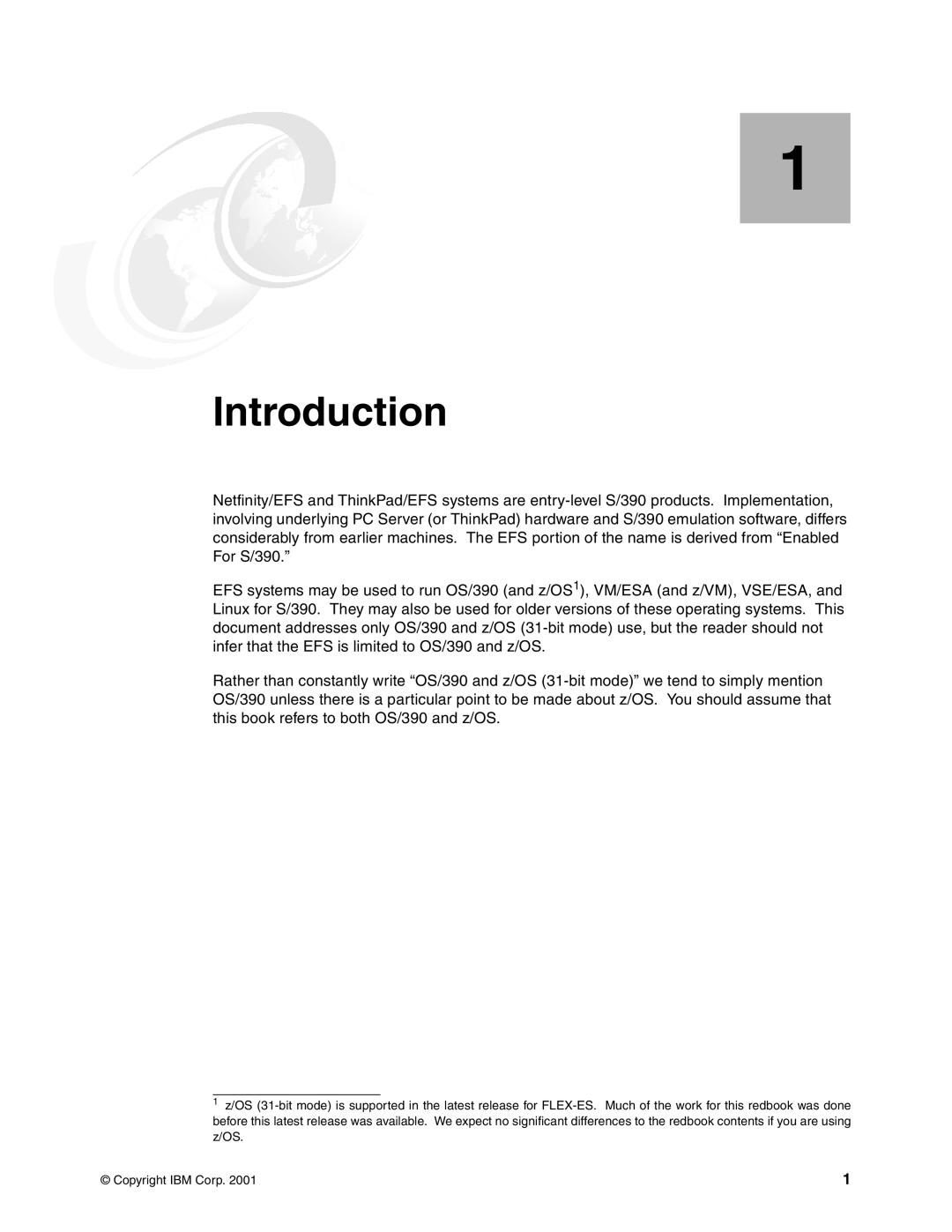 IBM s/390 manual Introduction 