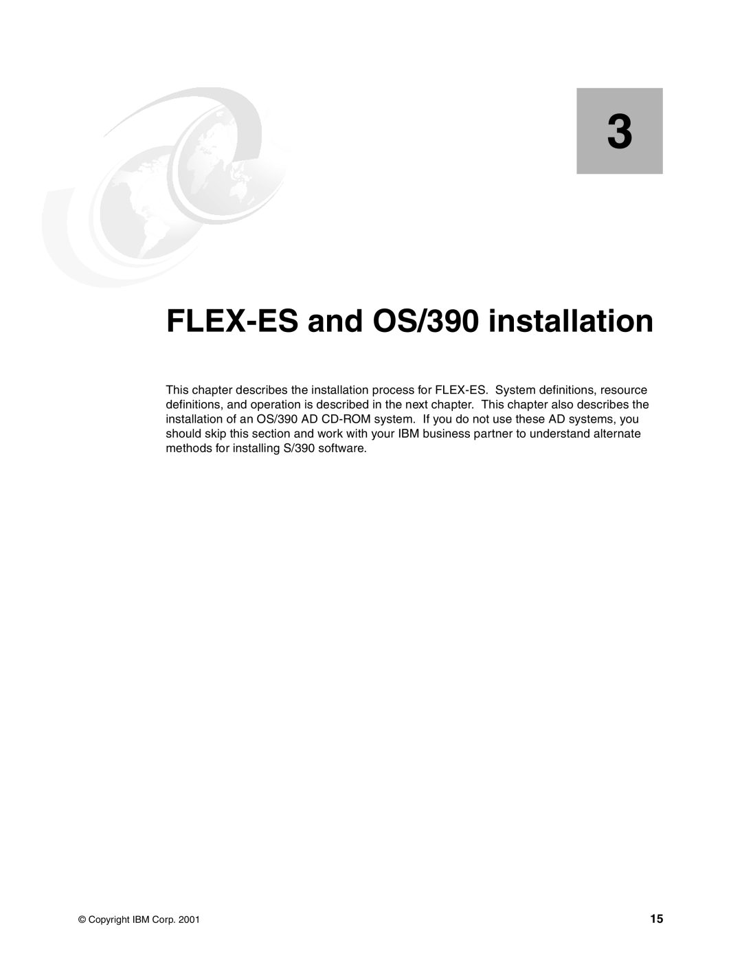 IBM s/390 manual FLEX-ES and OS/390 installation 