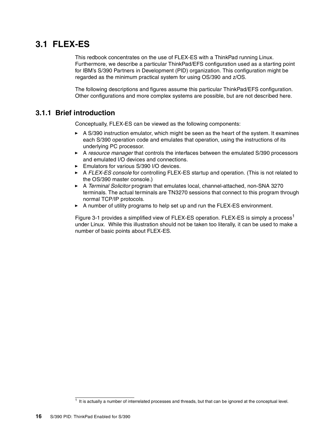 IBM s/390 manual Flex-Es, Brief introduction 