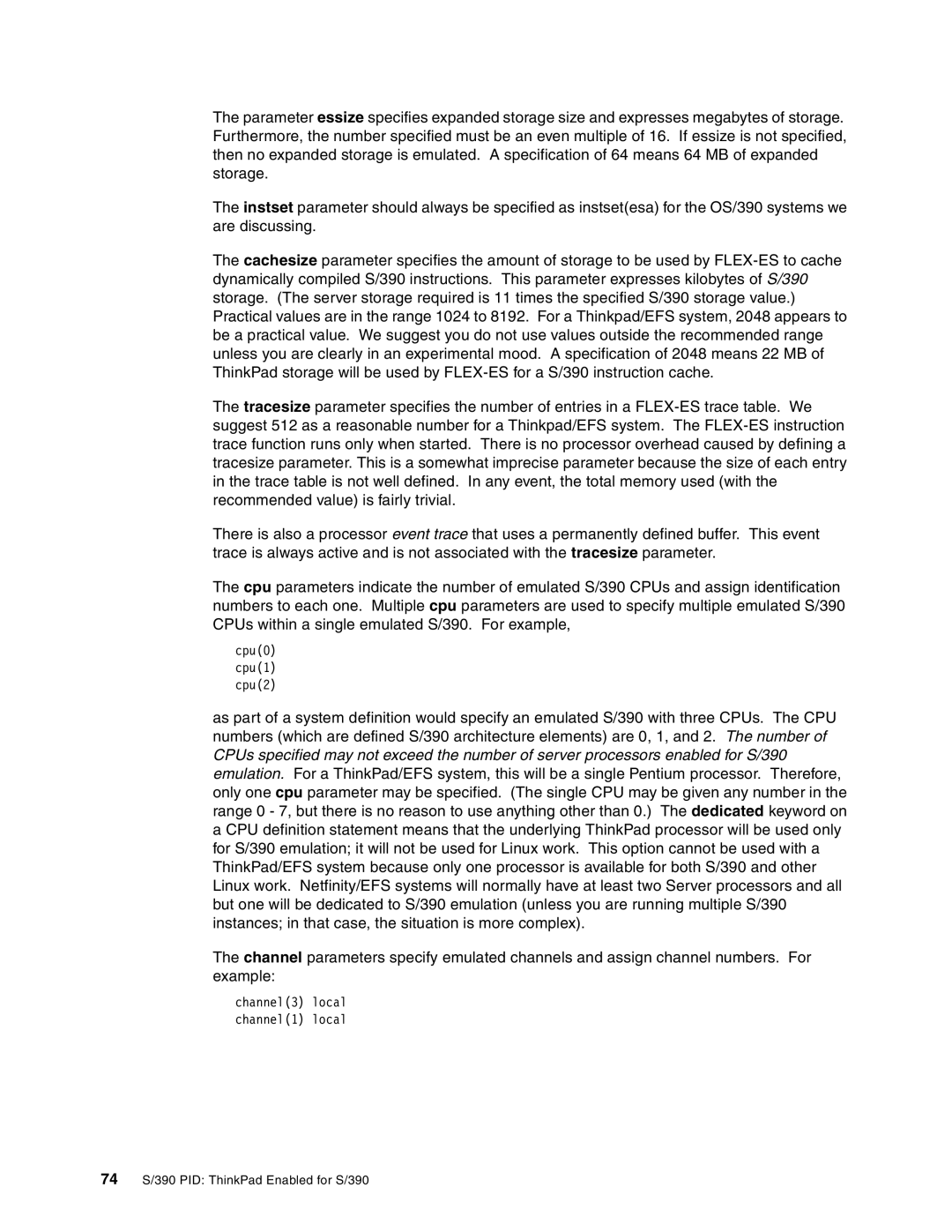 IBM s/390 manual Cpu0 Cpu1 Cpu2 