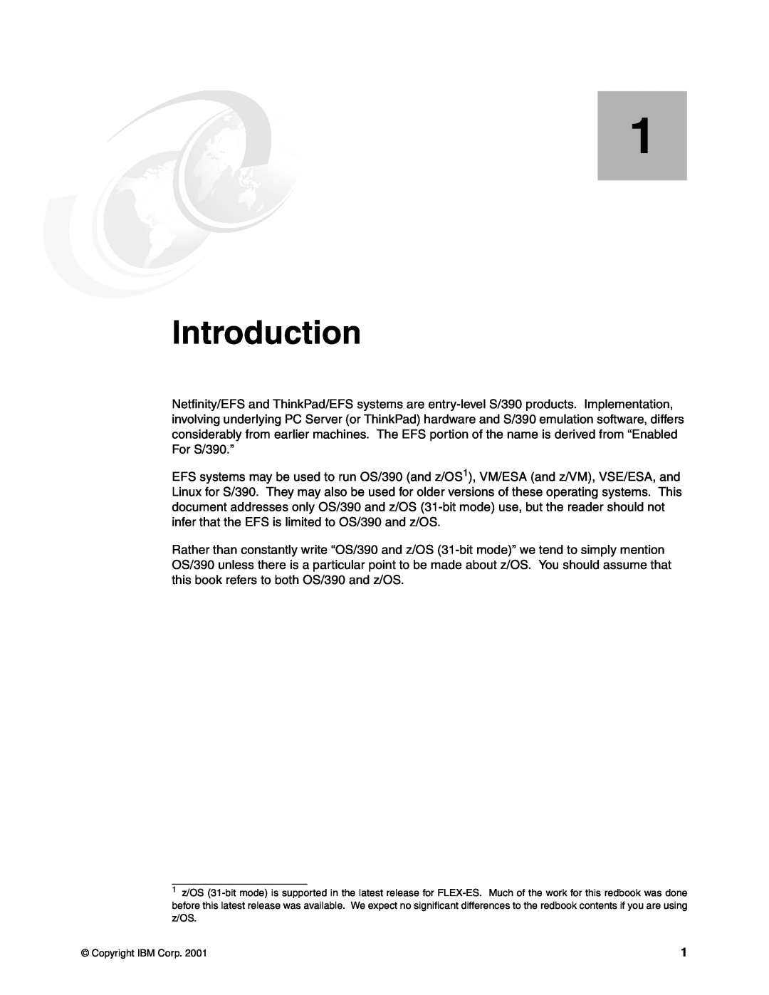 IBM s/390 manual Introduction 