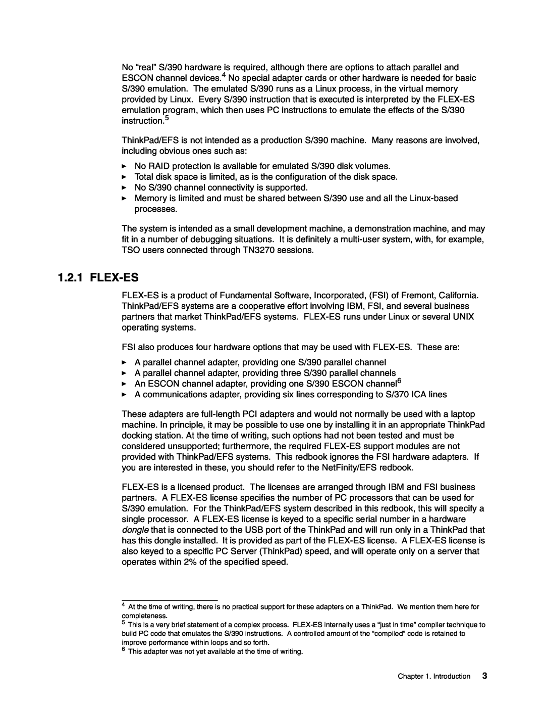 IBM s/390 manual Flex-Es 