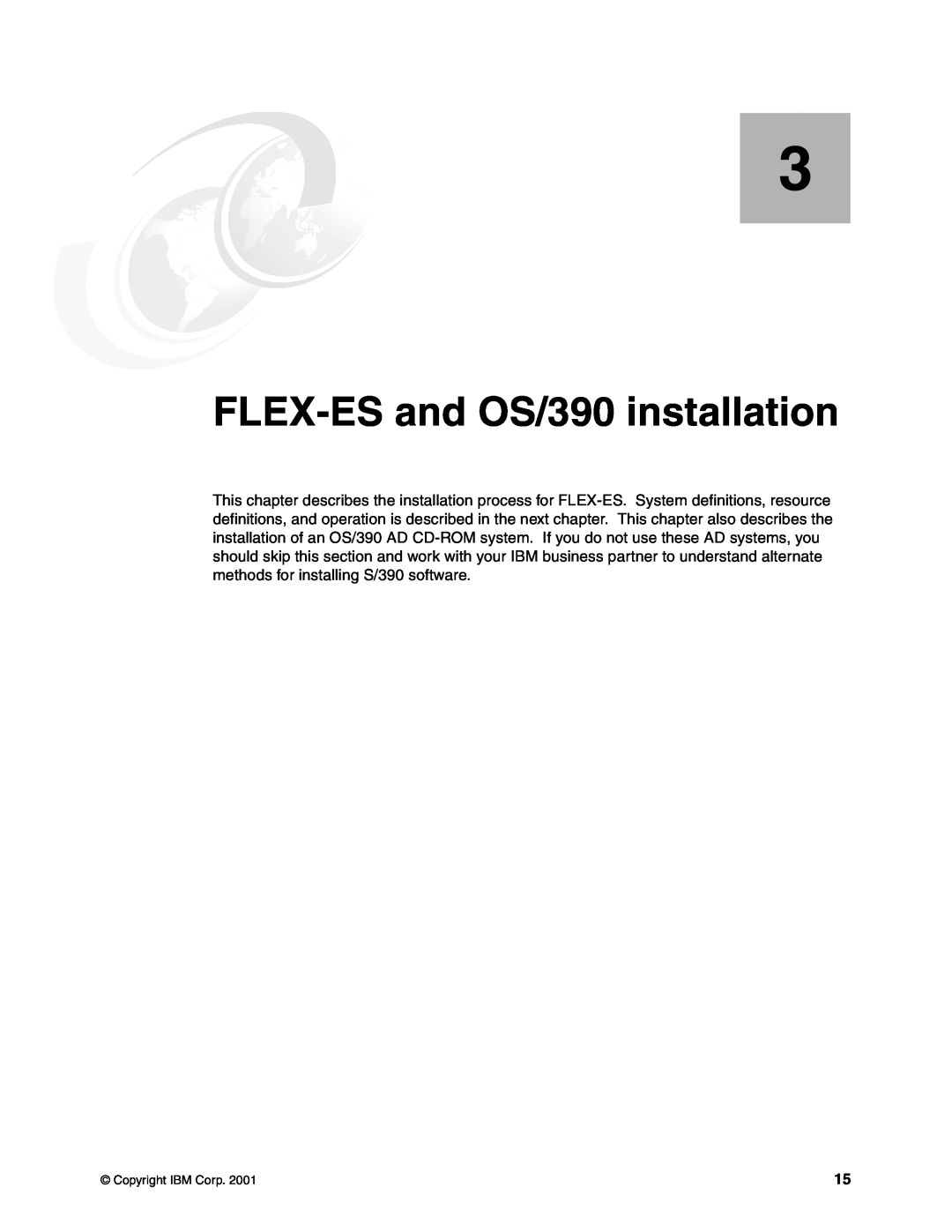 IBM s/390 manual FLEX-ES and OS/390 installation 