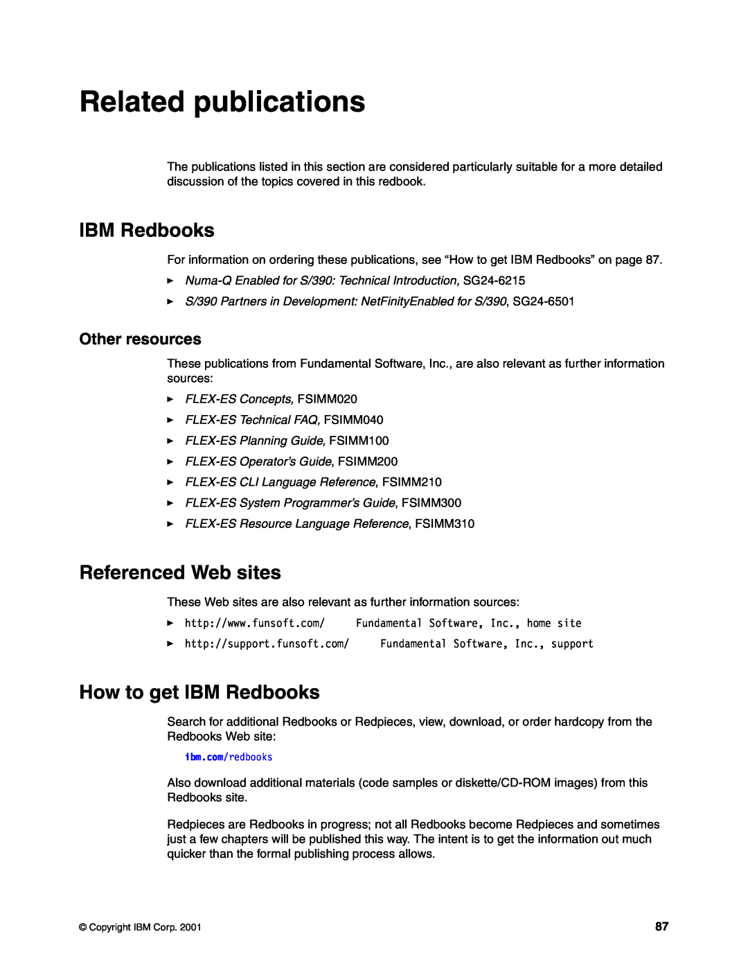 IBM s/390 manual Related publications, Referenced Web sites, How to get IBM Redbooks, Other resources 