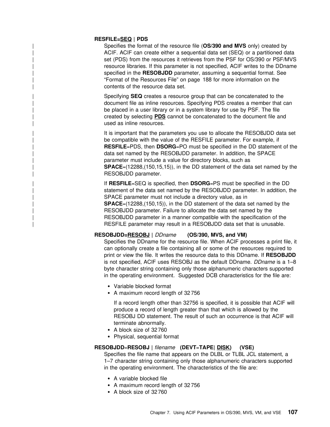 IBM S544-5285-01 manual Specifies File, That Appears Dlbl, Stat 