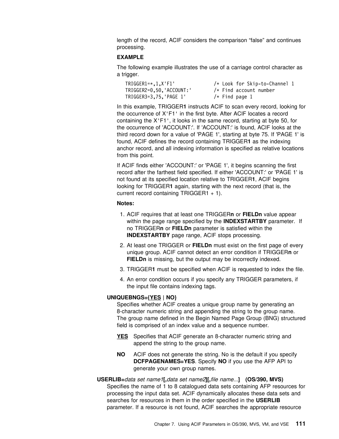 IBM S544-5285-01 manual Trigg, Bng 