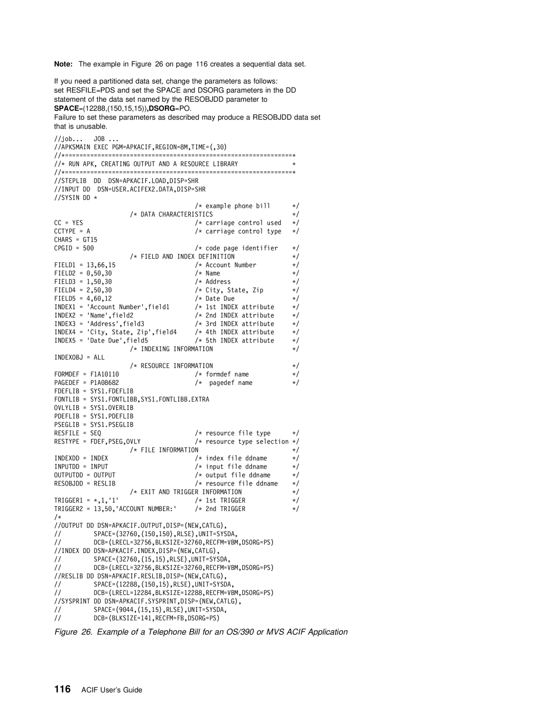 IBM S544-5285-01 manual Space 