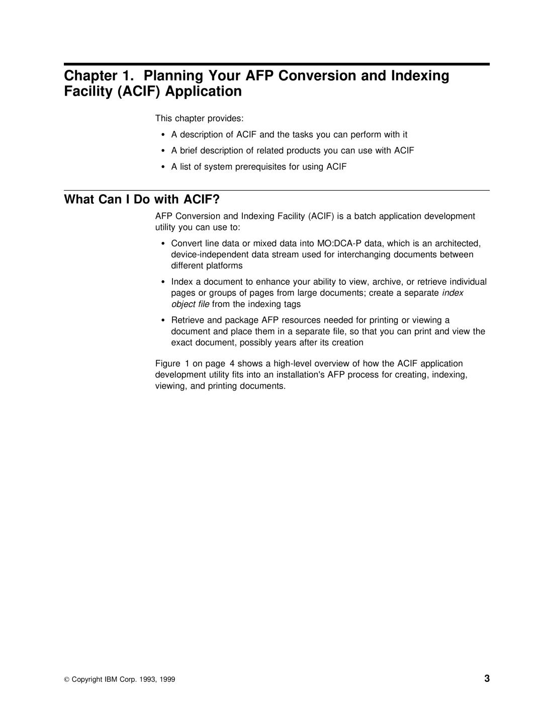 IBM S544-5285-01 manual What Can I Do with ACIF? 