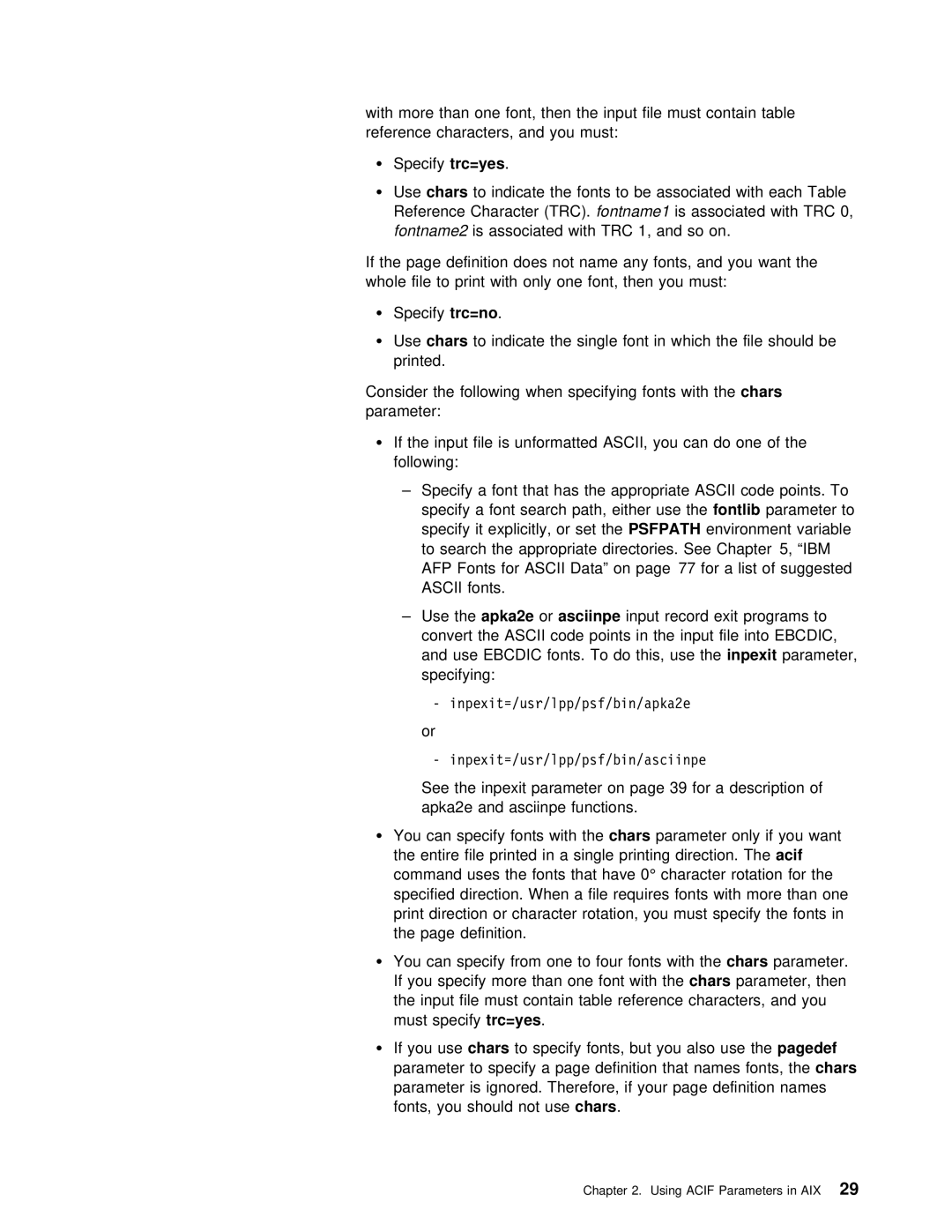 IBM S544-5285-01 manual Fontname2, Trc 